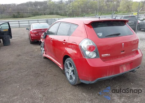 2009 Pontiac Vibe Gt from USA, damaged, VIN 5Y2SR670X9Z454904